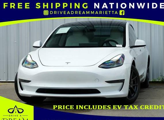 TESLA MODEL 3 2022 5YJ3E1EA5NF361884 image